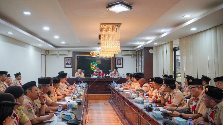 Penuh Dedikasi dan Kerja Keras, Pj Sekda Apresiasi Pengurus Kwarcab Gerakan Pramuka Kota Medan