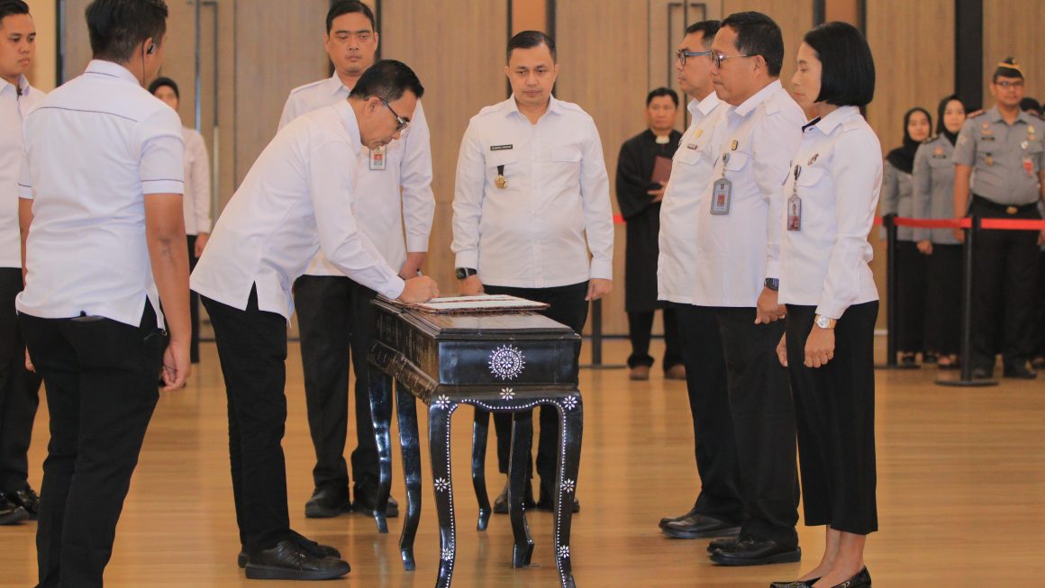Pelantikan Pejabat Manajerial Kanwil Ditjenpas, Sesditjenpas: Tingkatkan Kinerja dan Pelayanan Publik