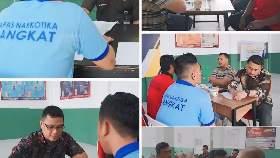 Dukung Program Amnesti, Lapas Narkotika Langkat Laksanakan Asesmen terhadap WBP