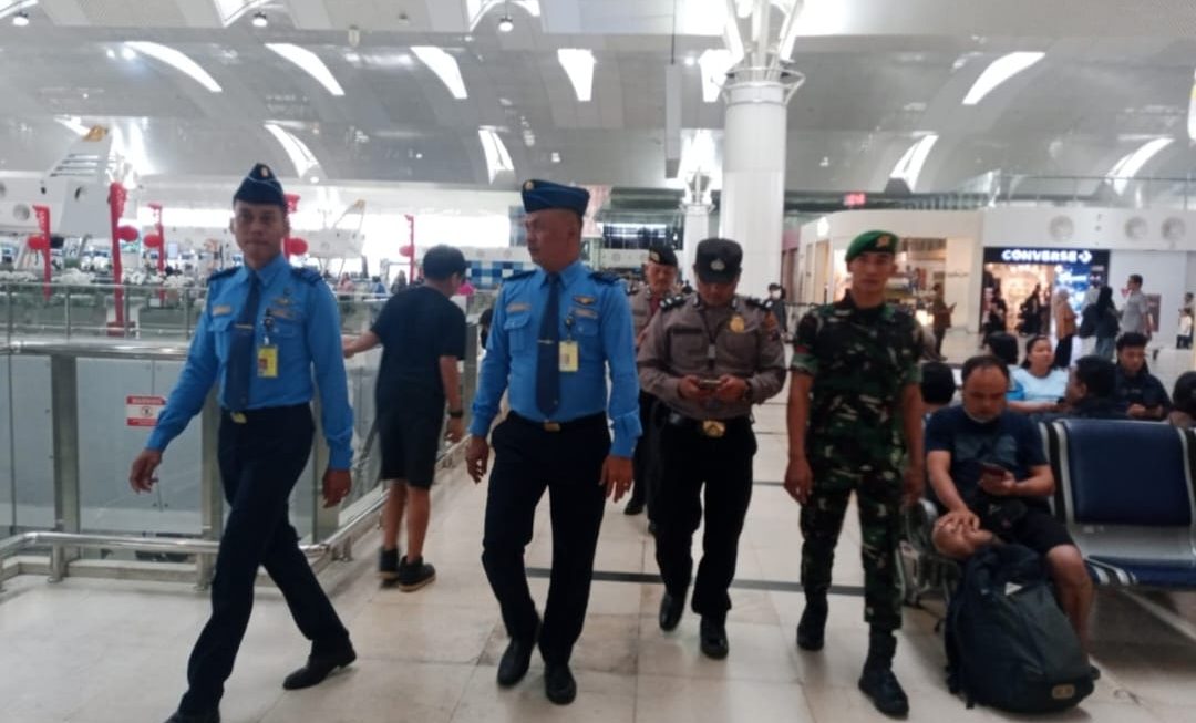 Polsek Bandara Kualanamu Laksanakan Patroli Dan Sampaikan Himbauan Kamtibmas