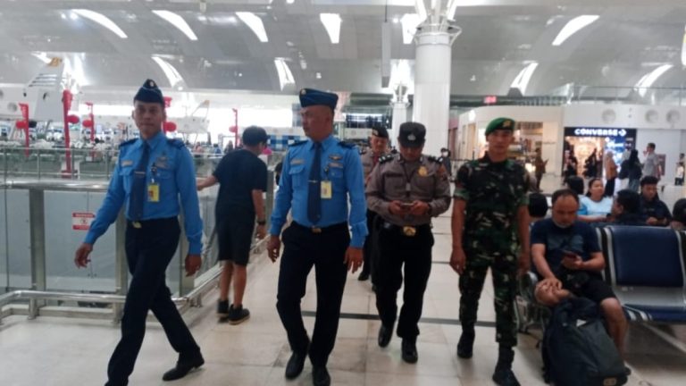 Polsek Bandara Kualanamu Laksanakan Patroli Dan Sampaikan Himbauan Kamtibmas