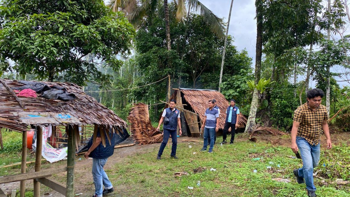 Polres Binjai Kembali Ratakan Barak Narkoba di Sei Bingai