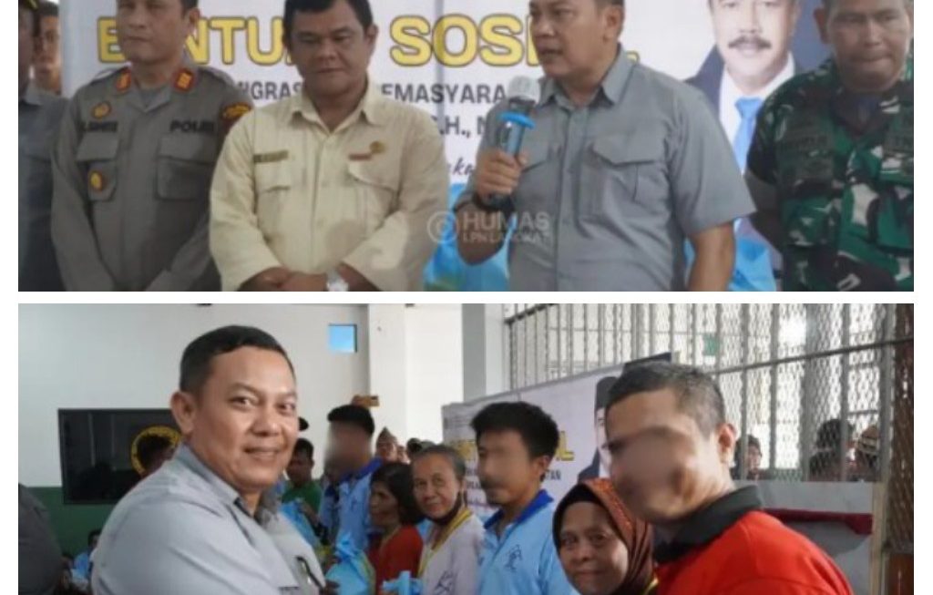 Lapas Narkotika Langkat Salurkan Bantuan Sosial dalam Implementasi Program Akselerasi Menimipas