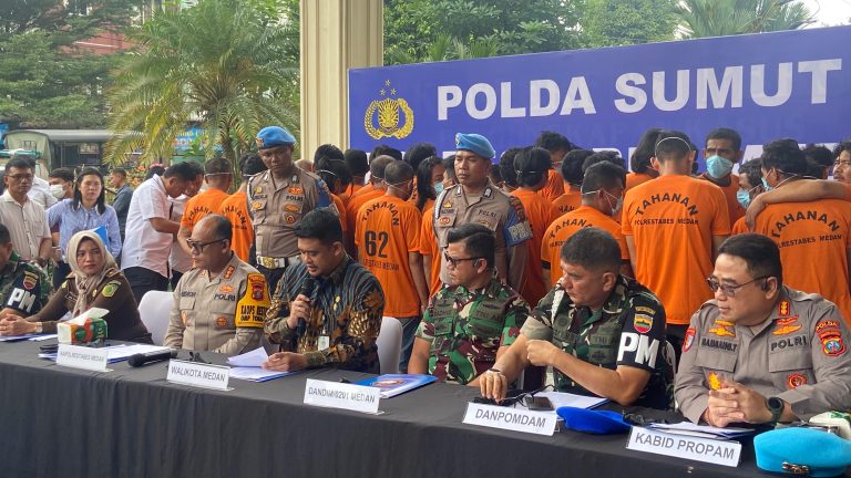 Kompak Berantas Narkoba, TNI-Polri Diapresiasi Walikota Kota Medan 