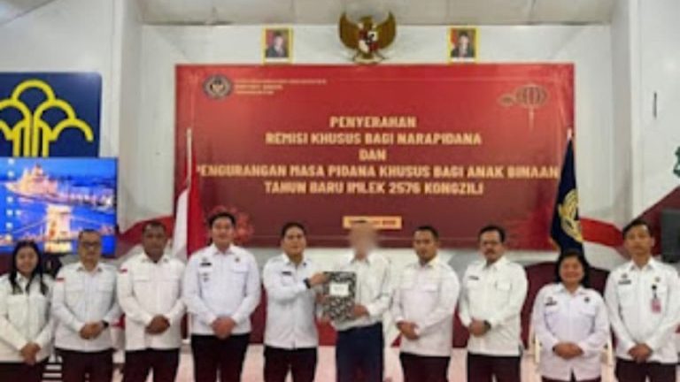 1 Warga Binaan Konghuchu Rutan 1 Medan, Mendapatkan Remisi Imlek