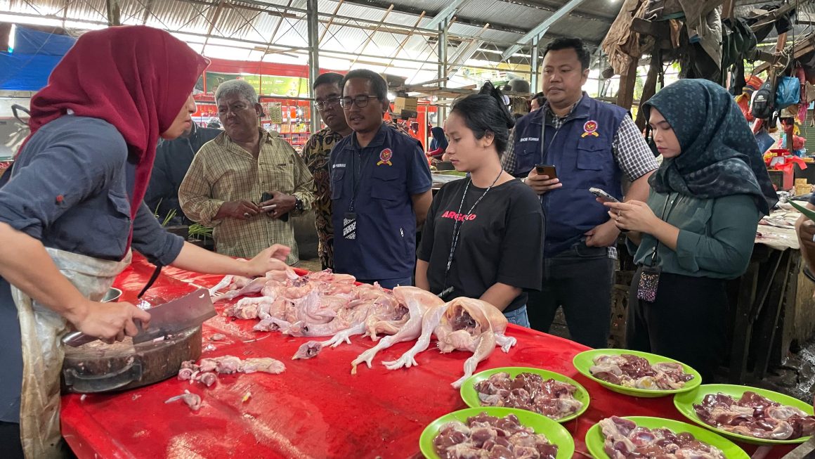 KPPU Sidak Pasar Tradisional di Medan, Harga Pangan Relatif Stabil