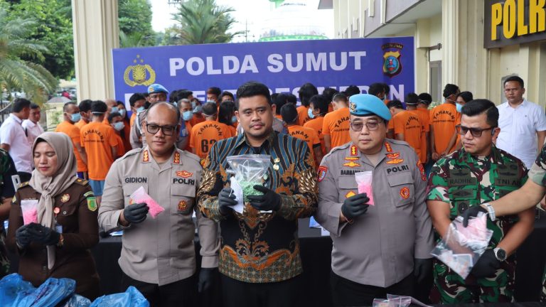 Sinergi TNI-Polri, Gerebek Dua Sarang Narkoba di Medan
