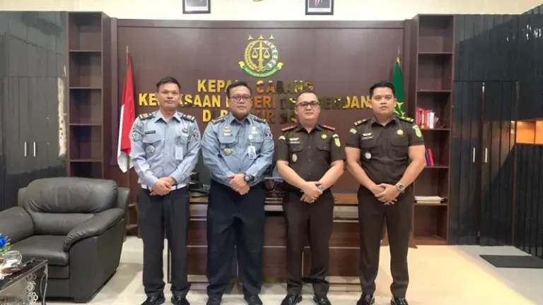 Kalapas PancurBatu Kunjungan Kerja ke Cabjari dan Koramil