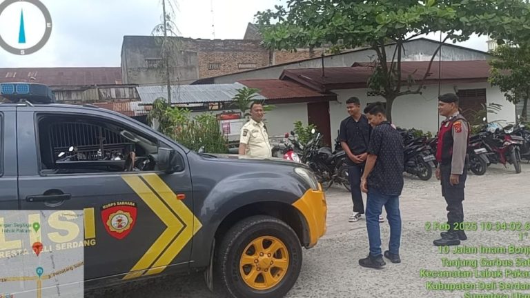 Sat Samapta Polresta Deli Serdang Tingkatkan Pengamanan Gereja Lewat Patroli Dialogis