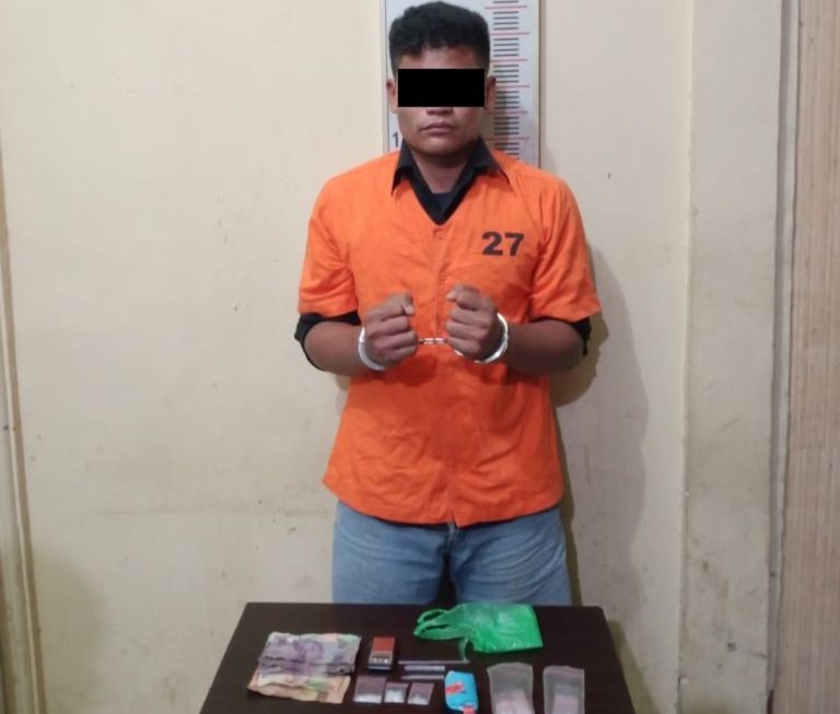 Satresnarkoba Polres Langkat Tangkap Pria 22 Tahun dengan Barang Bukti Sabu Seberat 2,51 Gram