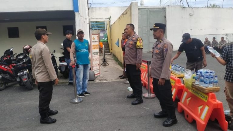 Polresta Deli Serdang Gelar Pengamanan Ketat di Pertandingan PSMS Medan vs Persikota Tangerang