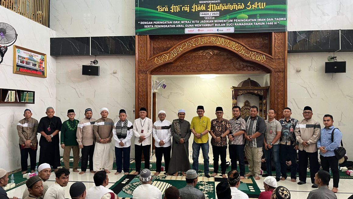 700 Warga Binaan Muslim Rutan Kelas I Medan Gelar Peringatan Isra’ Mi’raj 1446 H