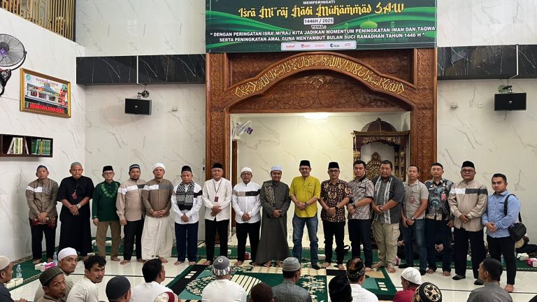 700 Warga Binaan Muslim Rutan Kelas I Medan Gelar Peringatan Isra’ Mi’raj 1446 H