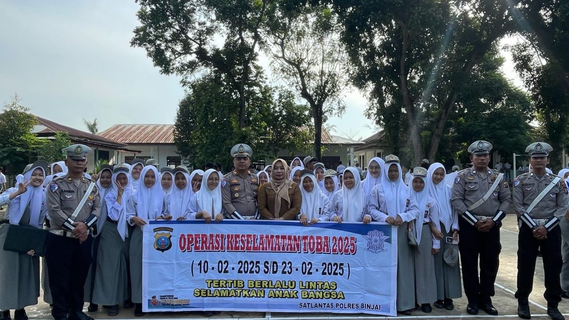 Kasat Lantas Polres Binjai Datangi SMA Negeri-2 Binjai
