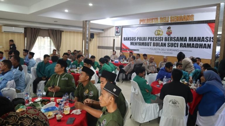 Jelang Ramadan, Polresta Deli Serdang Gelar Baksos Polri Presisi
