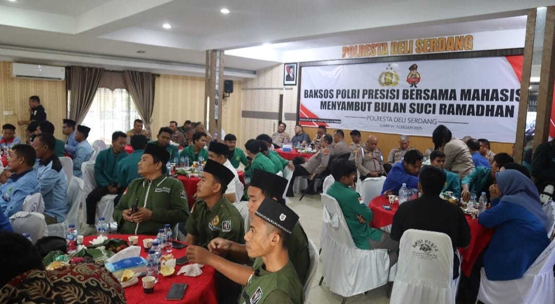 Jelang Ramadan, Polresta Deli Serdang Gelar Baksos Polri Presisi