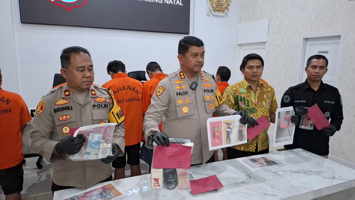 Gercep, Polres Madina Tangkap 6 Pelaku Narkoba Selama Februari 2025