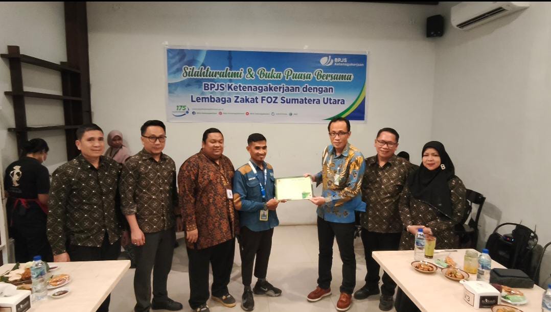 BPJS Ketenagakerjaan dan FOZ Sumut Sasar Perlindungan bagi Puluhan Ribu Mustahik