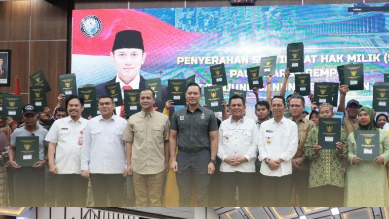 Pemerintah Terbitkan 161 Sertifikat Hak Milik bagi Warga Relokasi Rempang