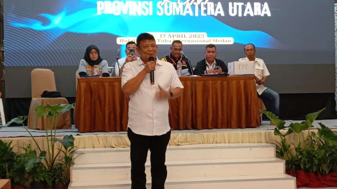 Hatunggal Siregar Sah Pimpin KONI Sumut Periode 2025-2029