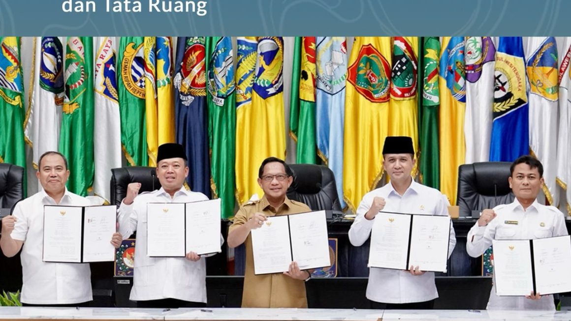 Lima Kementerian/Lembaga Perkuat Sinergi Tata Kelola Pertanahan dan Tata Ruang