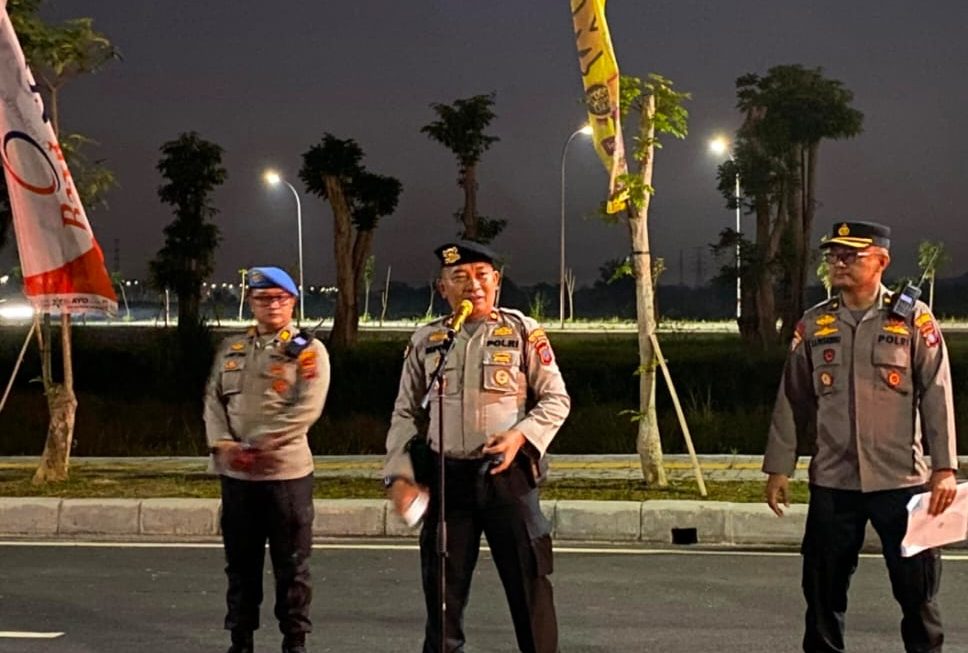 Polresta Deli Serdang Gelar Patroli Presisi Malam Hari di Daerah Rawan untuk Jaga Kamtibmas