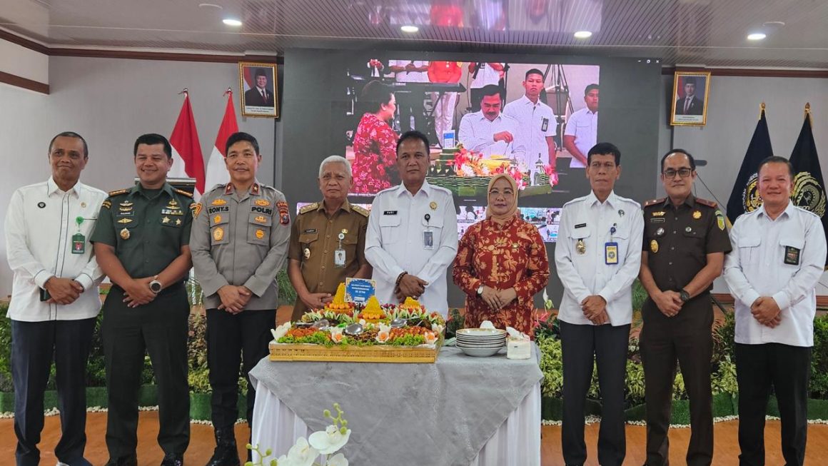 Semangat Baru Pemasyarakatan, Rutan Kelas I Medan Ikuti Tasyakuran Hari Bakti Pemasyarakatan Ke-61 Secara Virtual