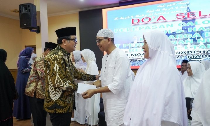 66 Calon Jamaah Haji PTPN IV Regional I Resmi Dilepas dalam Acara Doa Selamat, Region Head: Doakan Perusahaan Agar Tetap Jaya dan Sejahtera