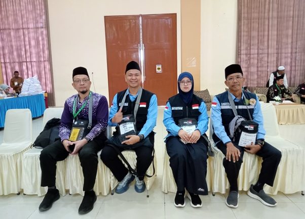 Petugas Kloter 8 Siap Berkolaborasi Berikan Layanan Terbaik kepada Jemaah Haji