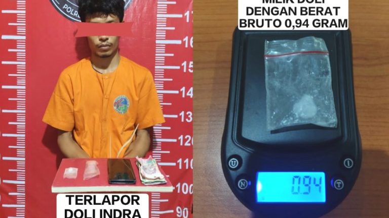 Pria Bonan Dolok Siabu Ditangkap Polisi Akibat Edarkan Narkoba di Pasar Jonjong