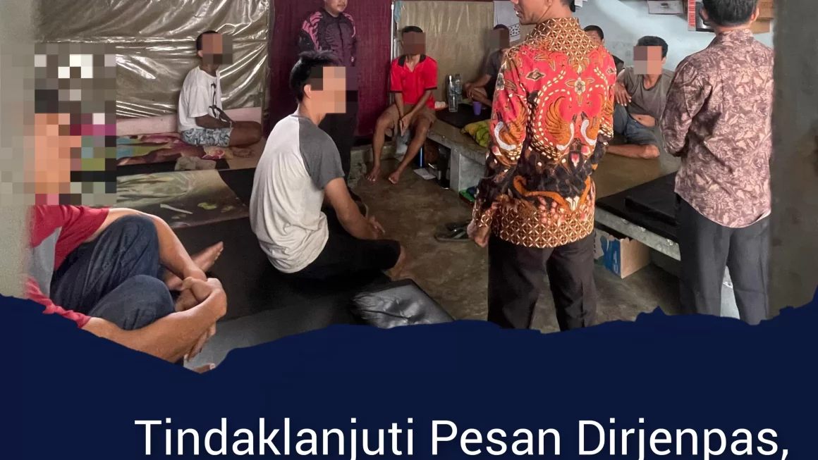 Tindaklanjuti Pesan Dirjenpas, Lapas Pemuda Langkat Lakukan Langkah Langkah Cegah Gangguan Kamtib