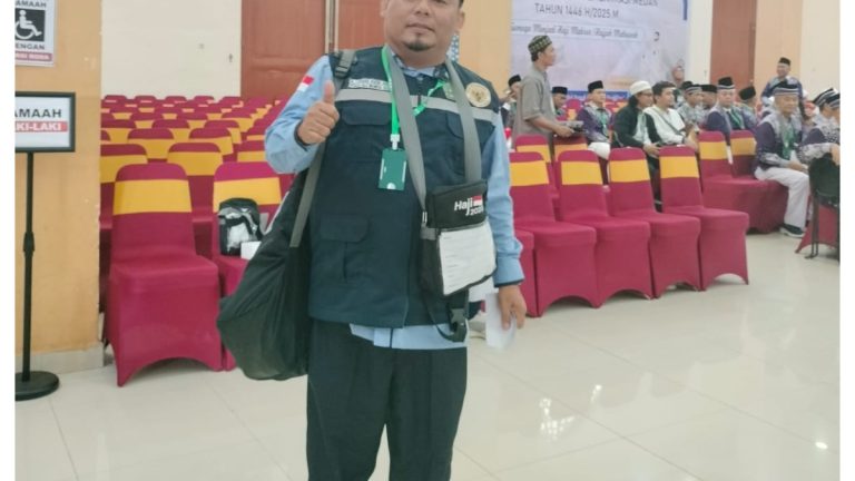 Ketua Kloter 9 Embarkasi Medan Siap Laksanakan Tugas Negara