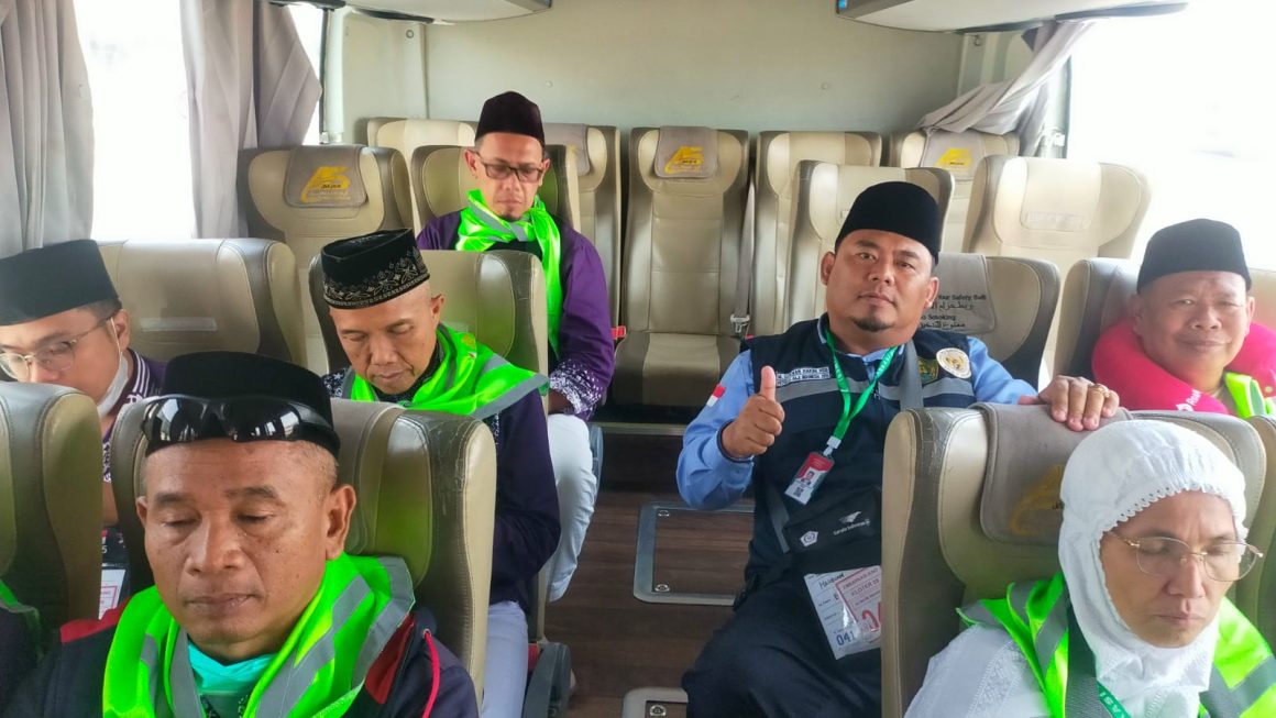 Kloter 09 KNO Tiba di Madinah