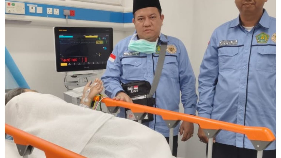 Satu Jemaah Haji Kloter 04 KNO DIrawat di RS Al Harom Madinah