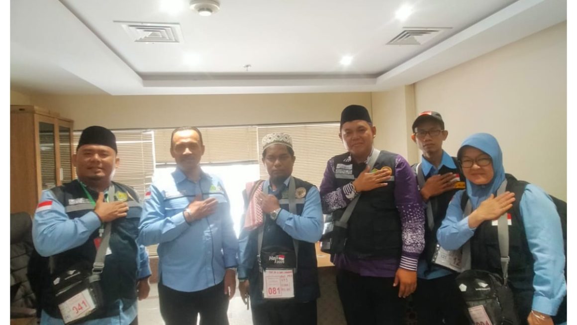 Petugas Kloter 9 KNO Lakukan Audiensi Penguatan Koordinasi di Sektor I