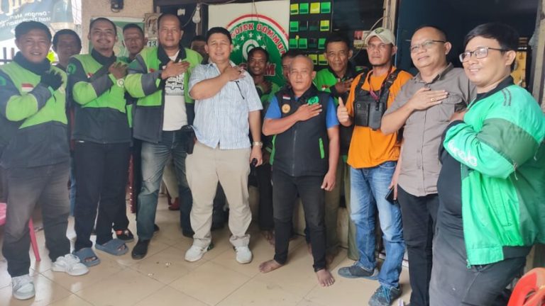 Polsek Medan Timur Silaturahmi Komunitas Driver GO-JEK Community Medan dan GMK