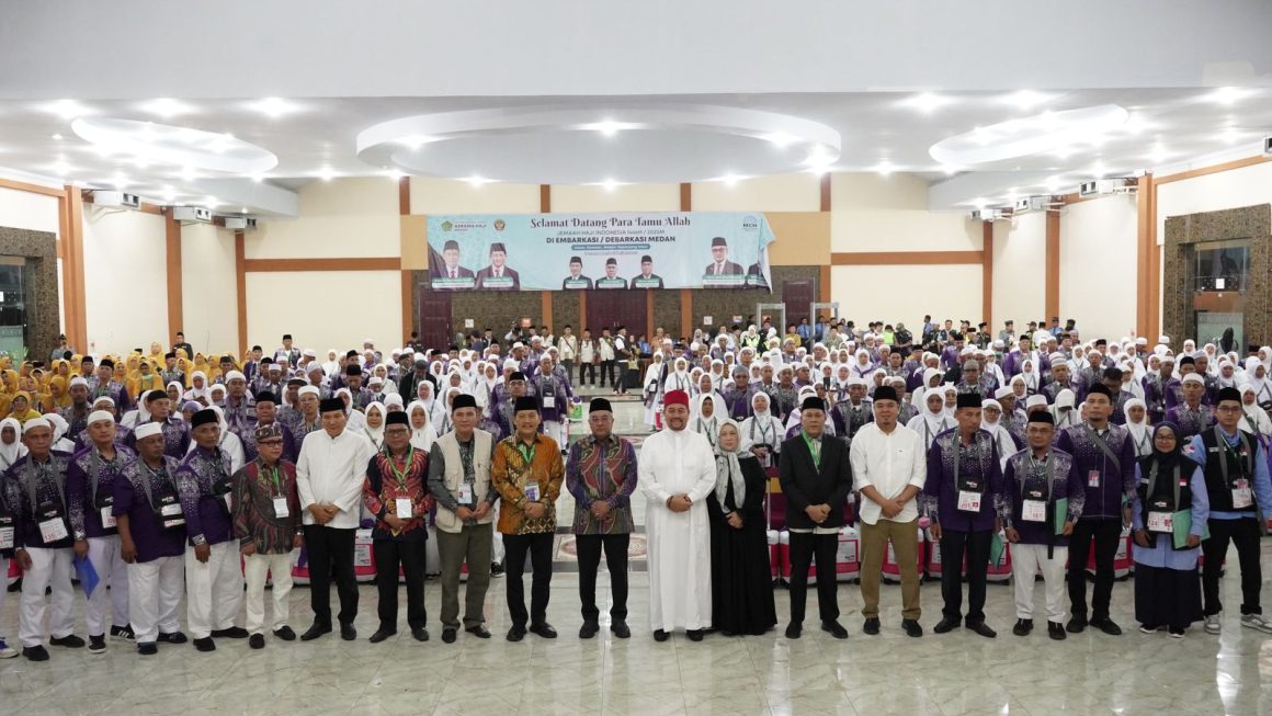 4.304 Jemaah Calhaj Sumut Sudah Diberangkatkan ke Tanah Suci