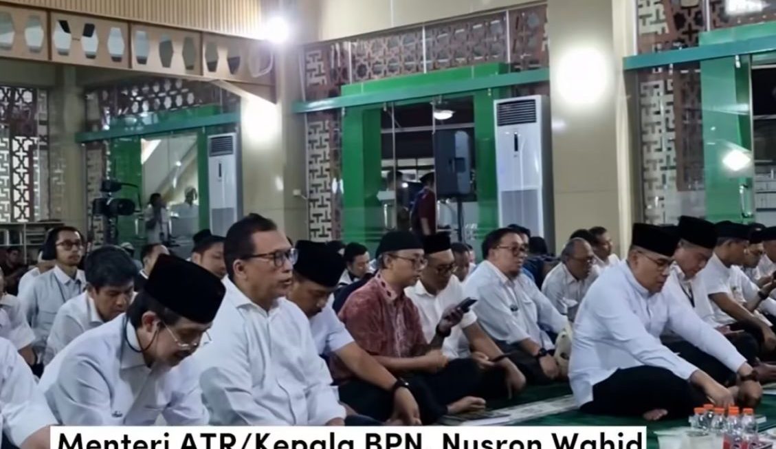 Pengajian Bulanan Kementerian ATR/BPN, Menteri Nusron Wahid: Ini Kegiatan Sukarela Penuh Makna