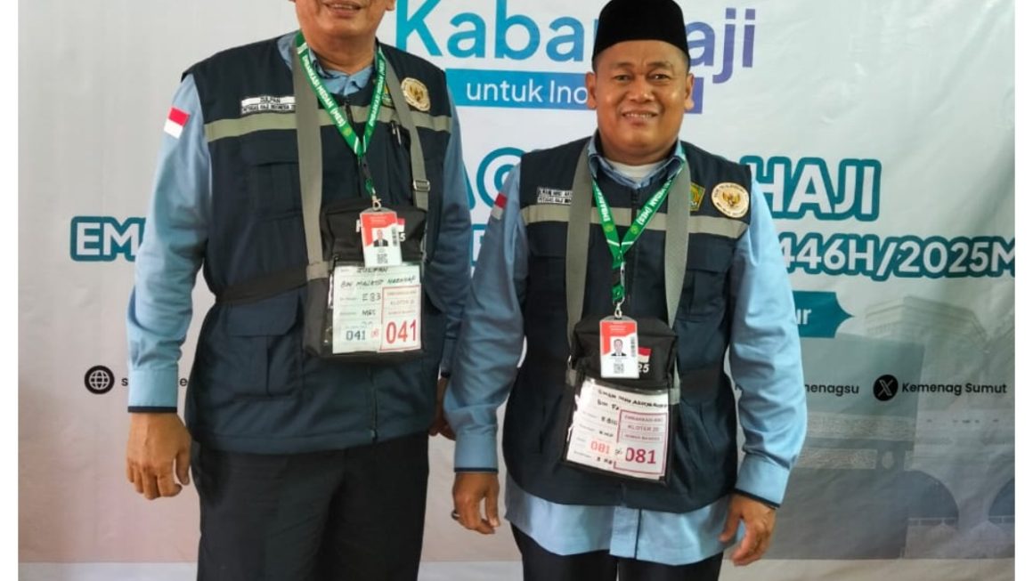 TPHI Kloter 20 Embarkasi Medan : Sabar dan Ikhlas Modal Utama Layanai Jemaah Haji