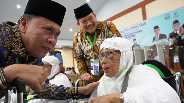 7.270 Jemaah Calhaj Embarkasi Medan Sudah Diberangkatkan ke Tanah Suci