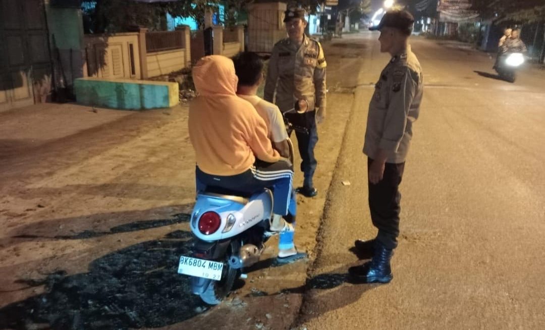 Patroli Blue Light Polresta Deli Serdang Cegah Aksi Kriminalitas