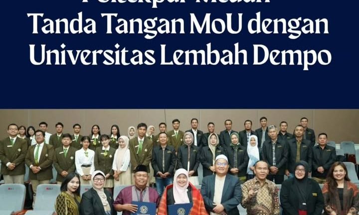 Poltekpar Medan Tanda Tangan MOU dengan Universitas Lembah Dempo