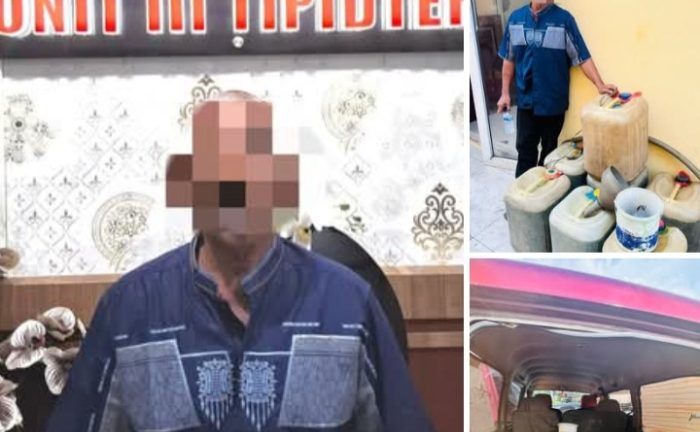 Polres Pelabuhan Belawan Tangkap Pelaku Pengoplos BBM Subsidi di Hamparan Perak