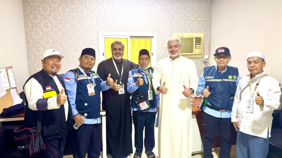 Jelang Puncak Haji, Ketua Kloter 09 KNO Audiensi ke Syarikah Rifaad