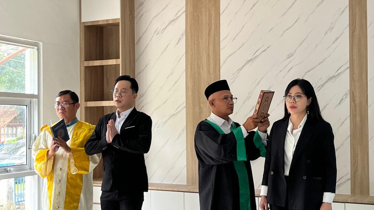 Pelantikan PPAT di Deli Serdang, Kepala Kantor Pertanahan: Bekerjalah dengan Jujur dan Bertanggung Jawab