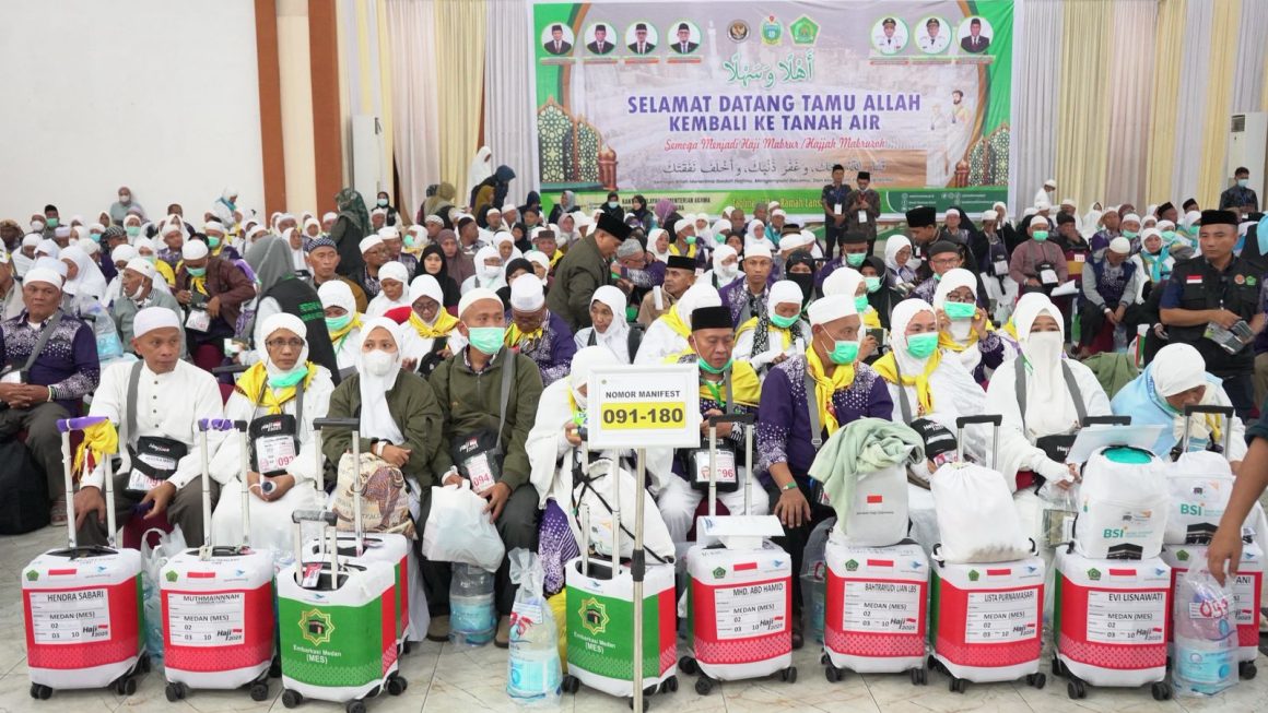 Ketua PPIH Debarkasi Medan Harapkan Jemaah Haji Jadi Panutan