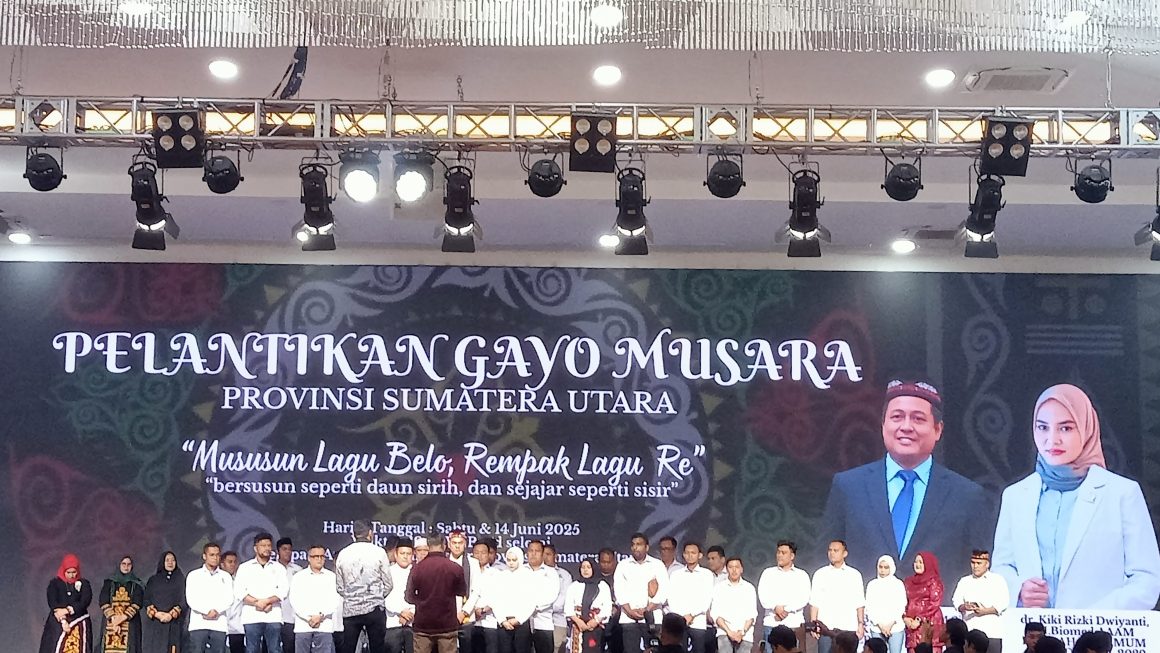 Selamat Sukses Pelantikan Gayo Musara Provinsi Sumatera Utara Kepada Ketua Umum Paisal, S.E