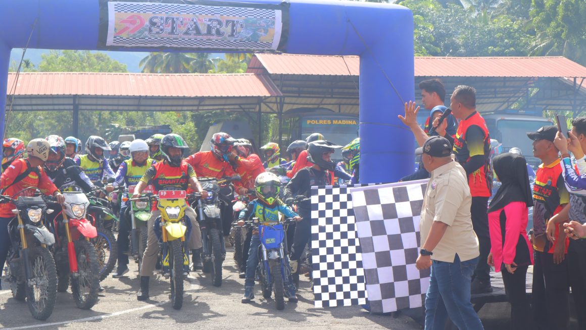 Bhayangkara Trail Adventure Madina 2025 Sukses, Bupati Saipullah Apresiasi