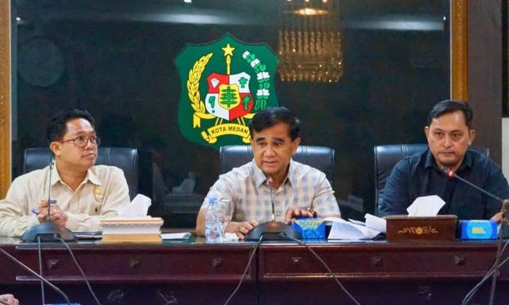 Rapat Pembahasan Laporan OPD Kecamatan Pada Gerakan Bersih Drainase Dalam Rangka Antisipasi Wabah dan Banjir