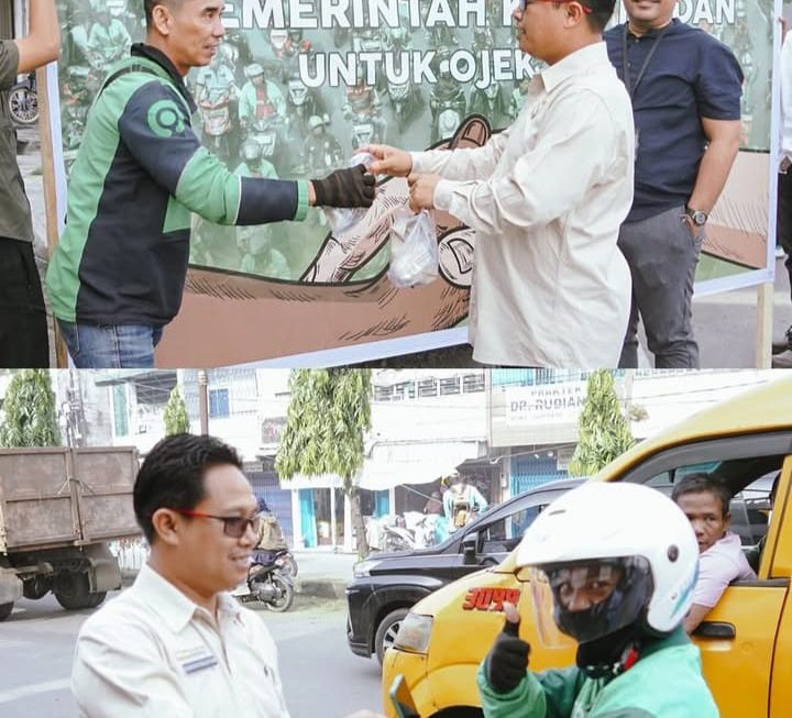 Dinas SDABMBK Gelar Aksi Solidaritas Untuk Pengemudi Ojol dan Masyarakat